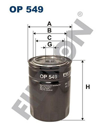 Filtron OP549 Yağ Filtresi Ranger Mazda B Serie 2.5D 2.5TD 4x4 99-06 Metrocab Taxı 2.4TD Toyota Land Cruiser 1 MRMOEM-1085754
