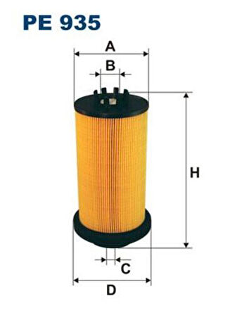 Filtron PE935 Yakıt Filtresi M-Benz Axor 457 501 502 560 Travego 4570900051