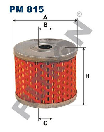 Filtron PM815 Mazot Filtresi P204 P305 P504 P505 J9 Master Trafic 1906.02