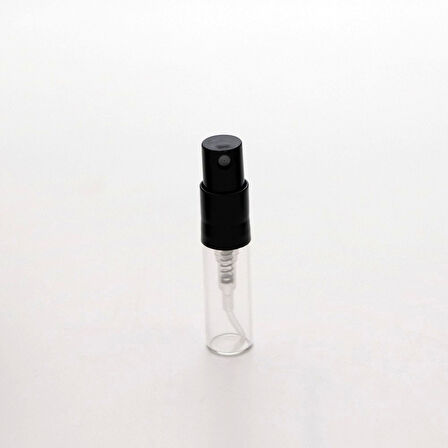 50 ADET BOŞ CAM MEDİKAL NUMUNE PARFÜM ŞİŞE, 2 ML, GEÇMELİ AĞIZ, ŞEFFAF