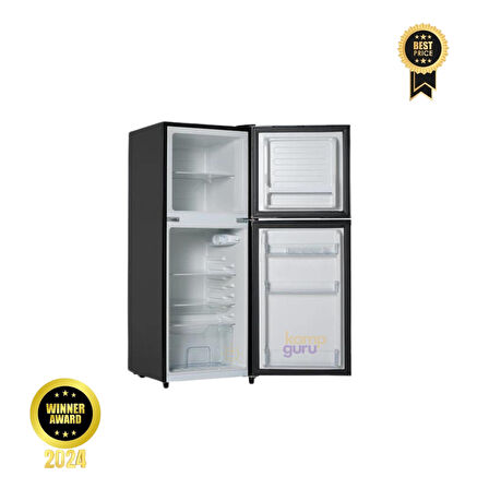 Çift Sistem Cool Life 120 Litre Siyah Buzdolabı 12/24/220 Volt
