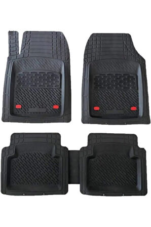 Dacia Duster 2 Wd (4X4) 2010 Uyumlu 4d Havuzlu Üniversal Yeni Nesil Pro Paspas Siyah