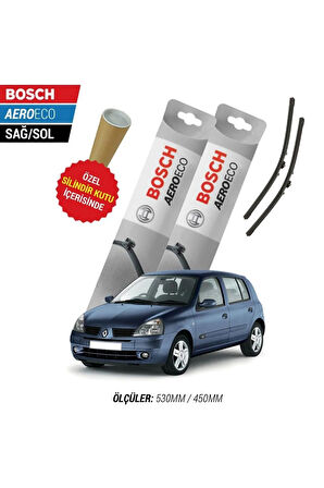 RENAULT CLİO 2 2004 SİLECEK TAKIMI BOSCH AERO-ECO SERİSİ