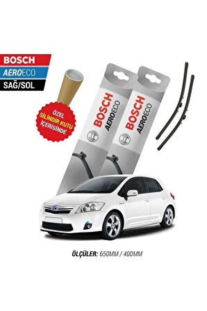 TOYOTA AURİS 2012 SİLECEK TAKIMI BOSCH AERO-ECO SERİSİ