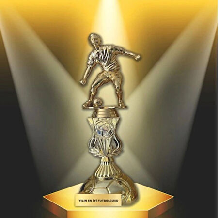 AYYILDIZ BAYRAKÇILIK FUTBOL ÖDÜL KUPASI (28 CM)