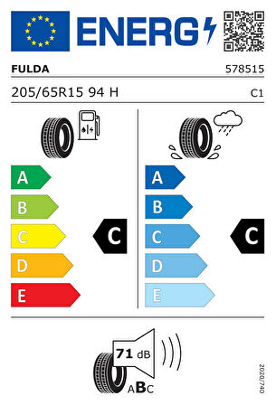 Fulda 205/65 R15 94H Ecocontrol Hp Otomobi̇l Yaz Lastiği ( Yıl: 2023 )