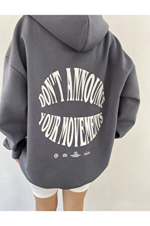 Dont Hoodie Sweatshirt Antrasit