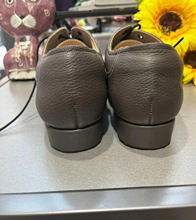 GRİ FÜME DERİ ERKEK TANGO VE DANS AYAKKABISI