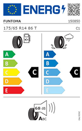 Funtoma 175/65 R14 TL 86T REINF. ROADFUN Yaz Lastiği (Üretim Tarihi:2025)