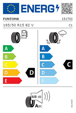 Funtoma 195/50 R15 TL 82V ROADFUN Yaz Lastiği (Üretim Tarihi:2025) 