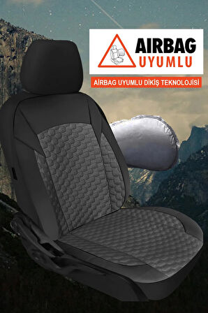 Dacia Duster Laureate 1.5 Dci 110 4x2 E2 I H Md 2014 UYUMLU  OTO KOLTUK KILIFI FÜME