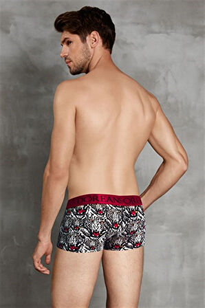 Doreanse Erkek Modal Baskılı Mini Paça Boxer 1712