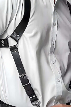 Erkek Harness Kemer, Erkek Gömlek Kemeri, Erkek T-shirt Kemeri - Brfm208