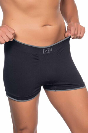 Siyah Emay 2104 Soft Erkek Boxer