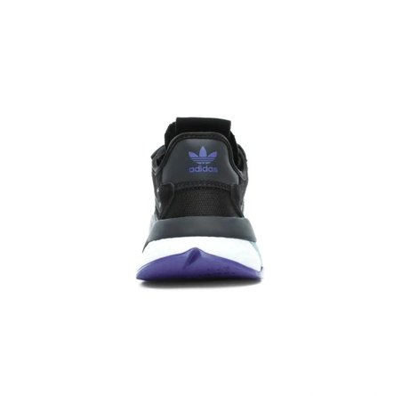 Adidas FV4135 Nite Jogger Erkek Sneaker Ayakkabı Siyah Bağcıklı Kauçuk Taban 40 Numara