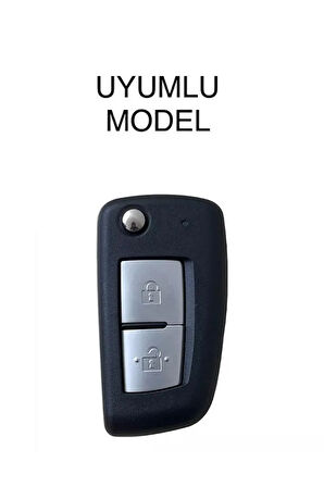 Nissan Jurke Micra Qashqai Pulsar X-trail Lüks Anahtar Koruma Kılıfı 2 Tuşlu Model