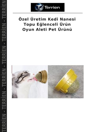 Özel Üretim Kedi Nanesi Topu Eğlenceli Ürün Oyun Aleti Pet Ürünü