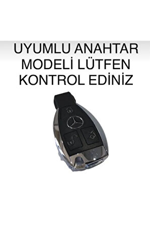 Mercedes Cls Cla Amg C180 E200 W204 Silikon Anahtar Koruma Kılıfı 3 Tuşlu Model 2.resime Bakınız