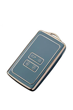 Renault Koleos Megane 4 Etech Clio 5 Austral Kadjar Captur Anahtar Kılıf 2.Resim Bakınız Logo Kapalı