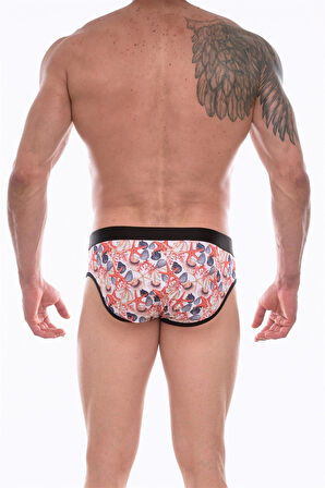Erkek Desenli Slip
