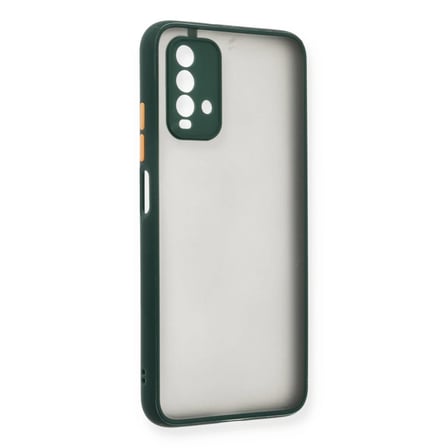 Xiaomi Redmi 9T Kılıf Montreal Silikon Kapak - Yeşil