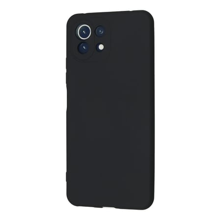 Xiaomi Mİ 11 Lite Kılıf Nano içi Kadife Silikon - Lacivert