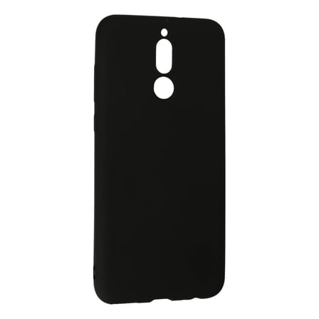 Huawei Mate 10 Lite Kılıf Nano içi Kadife Silikon - Siyah