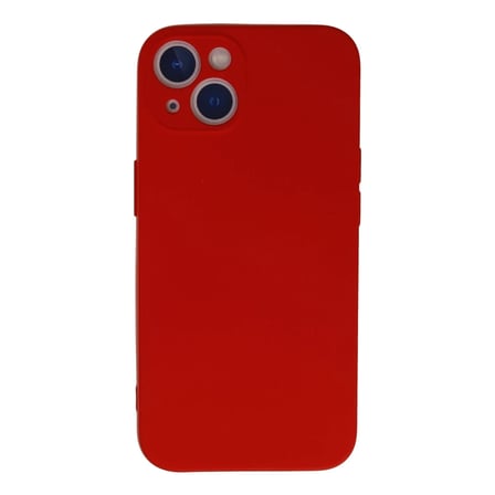 Apple iPhone 13 Mini Kılıf Nano içi Kadife Silikon - Kırmızı