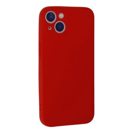 Apple iPhone 13 Mini Kılıf Nano içi Kadife Silikon - Kırmızı