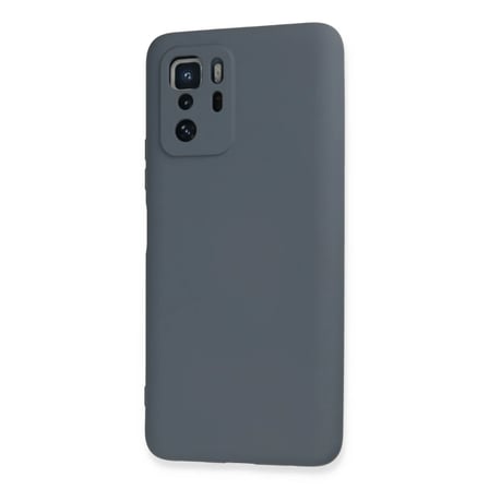 Xiaomi Poco X3 GT Kılıf Nano içi Kadife Silikon - Gri