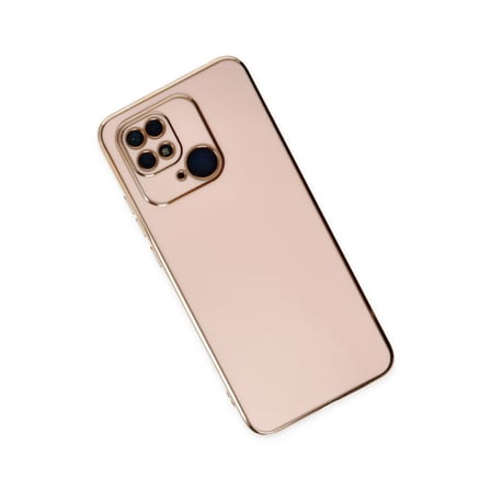 Xiaomi Redmi 10C Kılıf Volet Silikon - Pembe