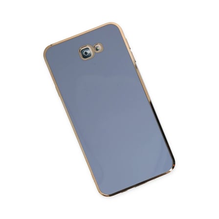 Samsung Galaxy J7 Prime Kılıf Volet Silikon - Mavi