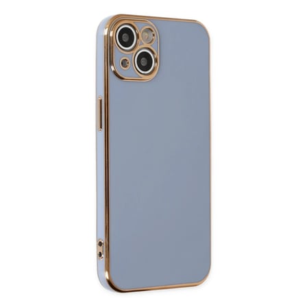 Apple iPhone 14 Kılıf Volet Silikon - Mavi