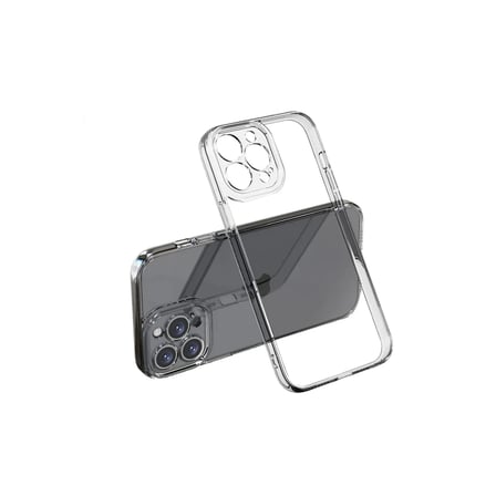 Apple iPhone 14 Pro Max Kılıf Lüx Şeffaf Silikon