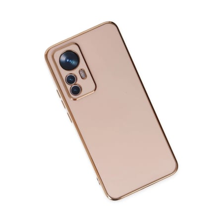 Xiaomi Mi 12T Pro Kılıf Volet Silikon - Pembe