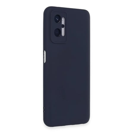Realme 9i 4G Kılıf Nano içi Kadife Silikon - Lacivert