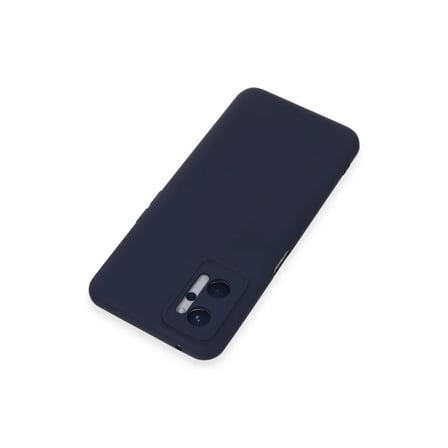 Realme 9i 4G Kılıf Nano içi Kadife Silikon - Lacivert