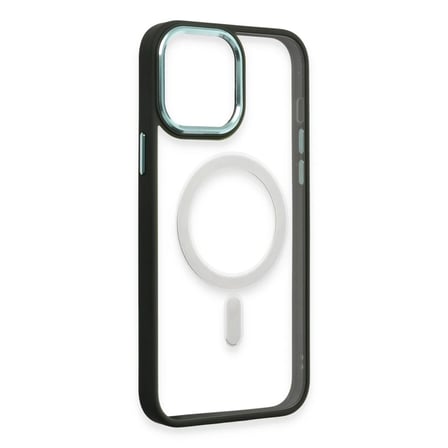 Apple iPhone 15 Pro Kılıf Room Magneticsafe Silikon - Köknar Yeşili
