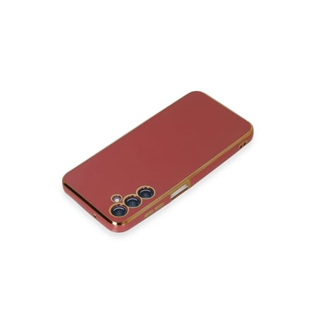 Samsung Galaxy M14 5G Kılıf Volet Silikon - Kırmızı