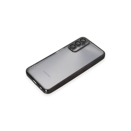 Samsung Galaxy A05S Kılıf Razer Lensli Silikon - Siyah