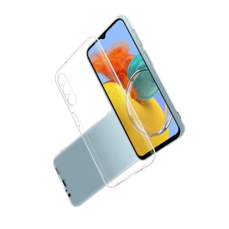 Samsung Galaxy M14 5G Kılıf Lüx Şeffaf Silikon
