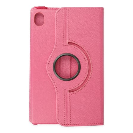 Samsung Galaxy X510 Tab S9 FE 11 Kılıf 360 Tablet Deri Kılıf - Pembe