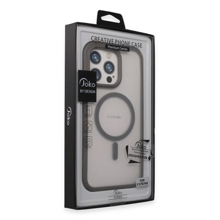 Joko Apple iPhone 15 Pro Max Toras Airbag Magsafe Kapak - Titan Gri