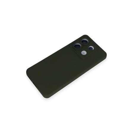 Xiaomi Redmi Note 13 Pro 5G Kılıf Nano içi Kadife Silikon - Koyu Yeşil