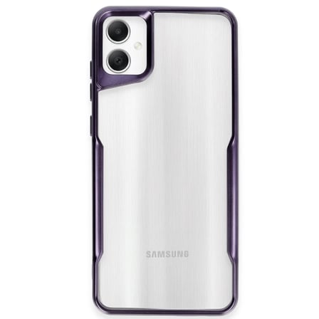 Samsung Galaxy A05 Kılıf Boyi Silikon Kapak - Derin Mor