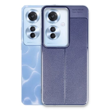 Oppo Reno 11F Kılıf Auto Focus Kapak - Lacivert