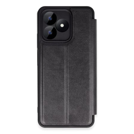 Realme Note 50 4G Kılıf Flip Cover - Siyah