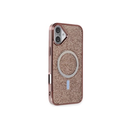 Joko Apple iPhone 16 Plus Kılıf Helen Magsafe Kapak - Pembe
