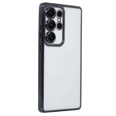 Samsung Galaxy S25 Ultra Kılıf Razer Lensli Silikon - Siyah