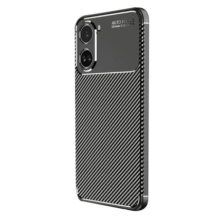 Xiaomi Poco X7 Pro Kılıf Auto Focus Karbon Kapak - Siyah